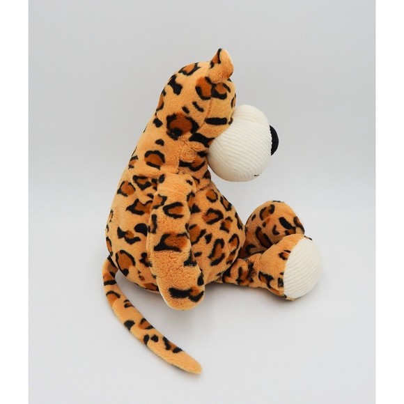 Manhattan Toy Leopard Stuffed Animal Plush Corded Spotted 2009 Orange Black - Picture 4 of 10